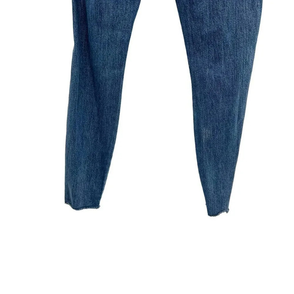 Amo Denim Twist Two Tone Skinny Jeans Cotton Rise & Shine Wash Blue Size‎ 25 - Picture 10 of 14
